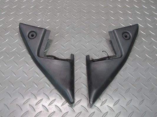 90-96 Nissan Z32 300ZX Coupe Left & Right Door Mirror Corner Trim Cover Set OEM