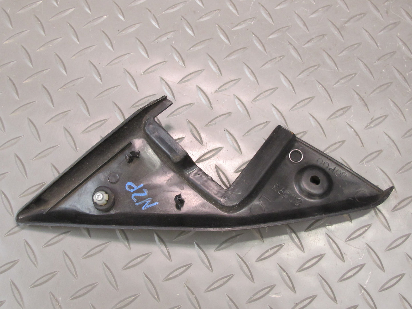 90-96 Nissan Z32 300ZX Coupe Left & Right Door Mirror Corner Trim Cover Set OEM