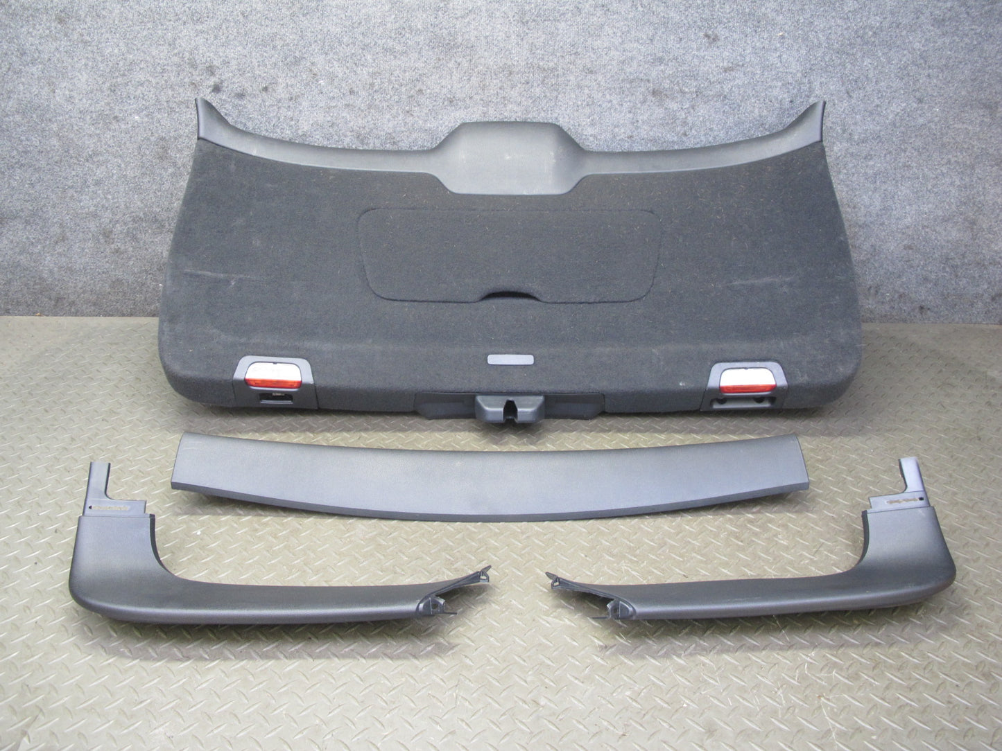 2011-2018 Porsche Cayenne 958 Tail Gate Trunk Door Lower Upper Trim Cover Set