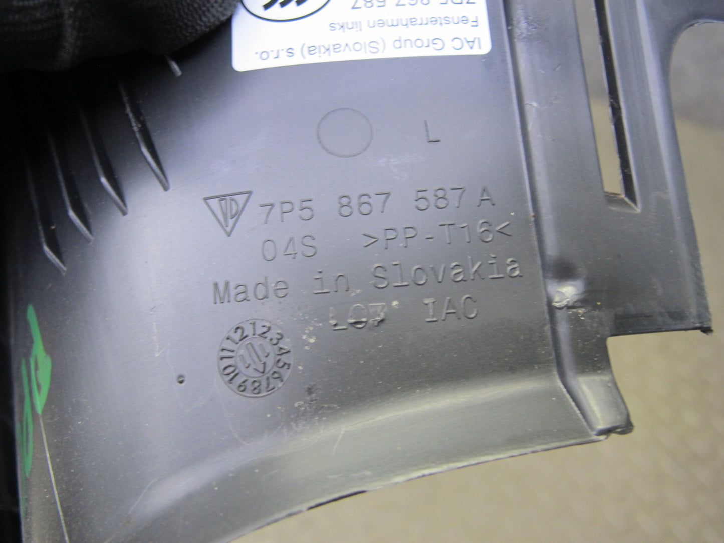 2011-2018 Porsche Cayenne 958 Tail Gate Trunk Door Lower Upper Trim Cover Set