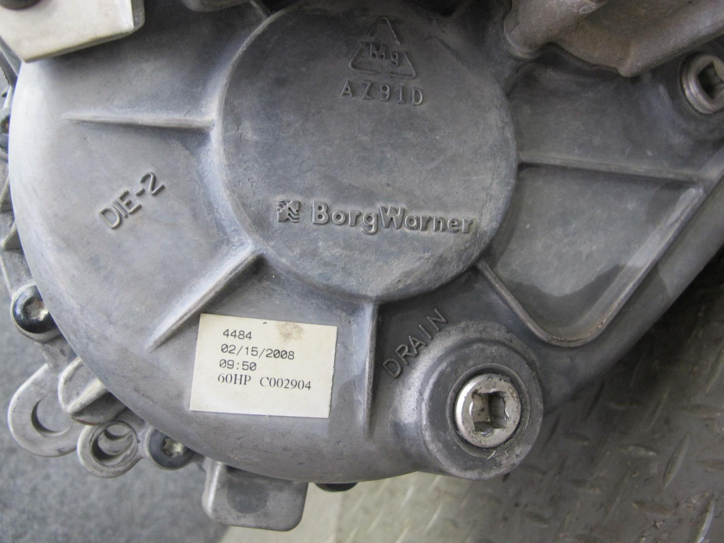 2008-2009 Hummer H2 Transfer Case Box w Motor