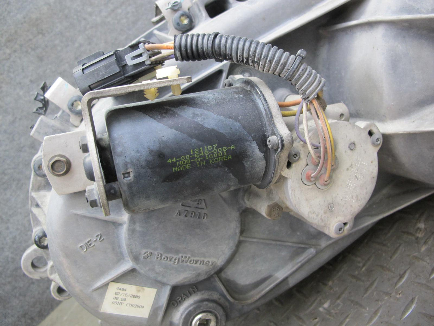 2008-2009 Hummer H2 Transfer Case Box w Motor