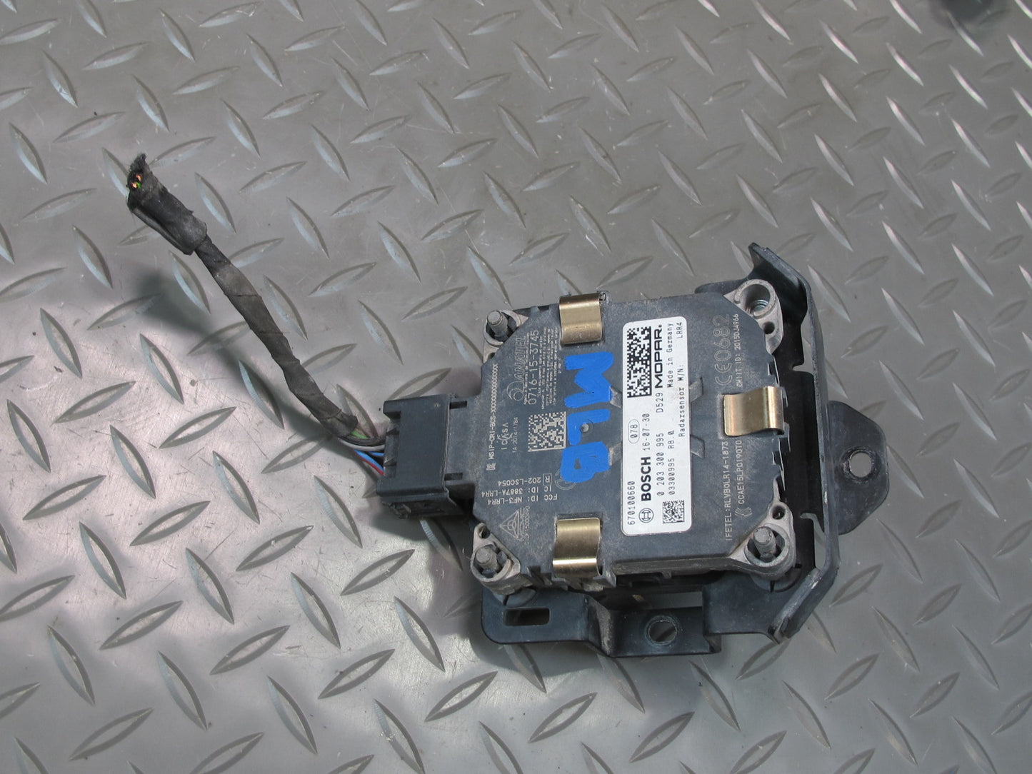 2017-2020 Maserati Levante M161 Adaptive Cruise Control Radar Distance Sensor