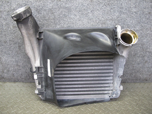 2011-2018 Porsche Cayenne 958 4.8L Turbo Left Side Intercooler Unit W/ Shroud