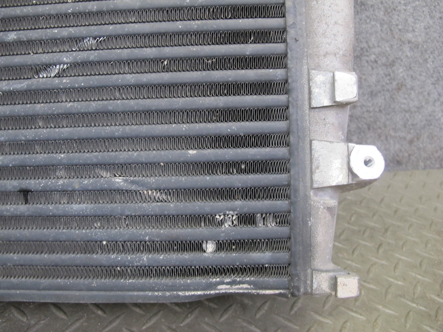 2011-2018 Porsche Cayenne 958 4.8L Turbo Left Side Intercooler Unit W/ Shroud