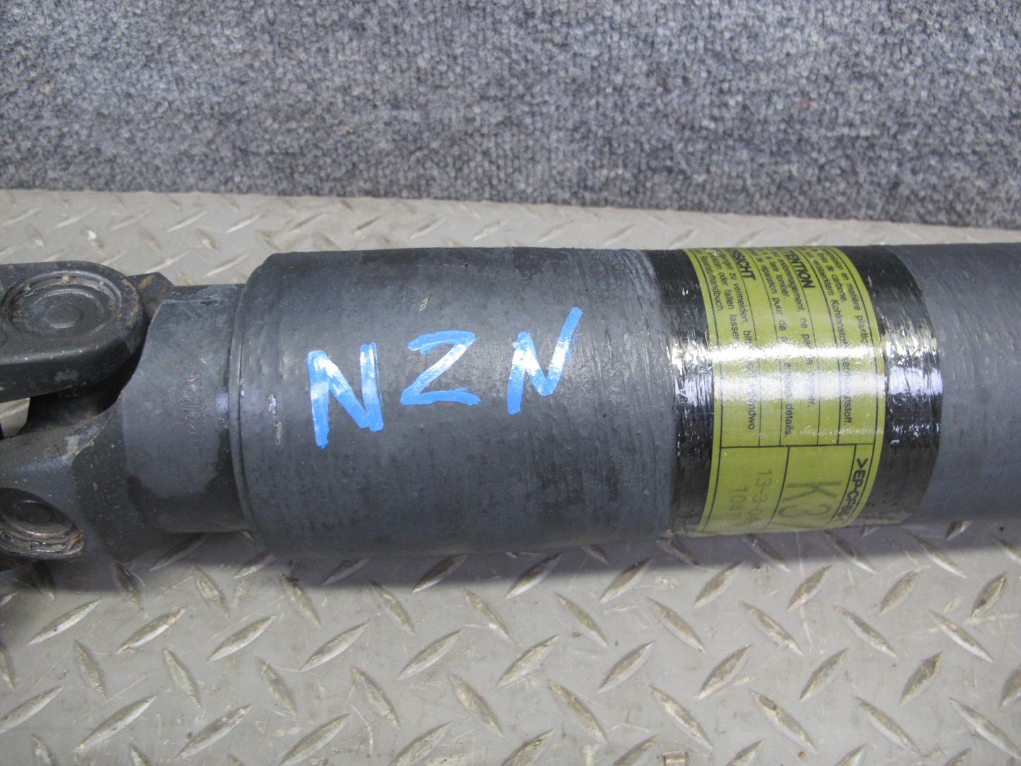 09-20 Nissan Z34 370Z M/T Rear Propeller Drive Shaft Driveshaft 98K Miles OEM