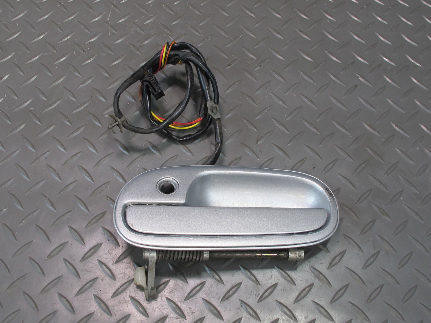 90-91 Nissan Z32 300ZX Set of 2 Left & Right Door Exterior Handle Silver OEM