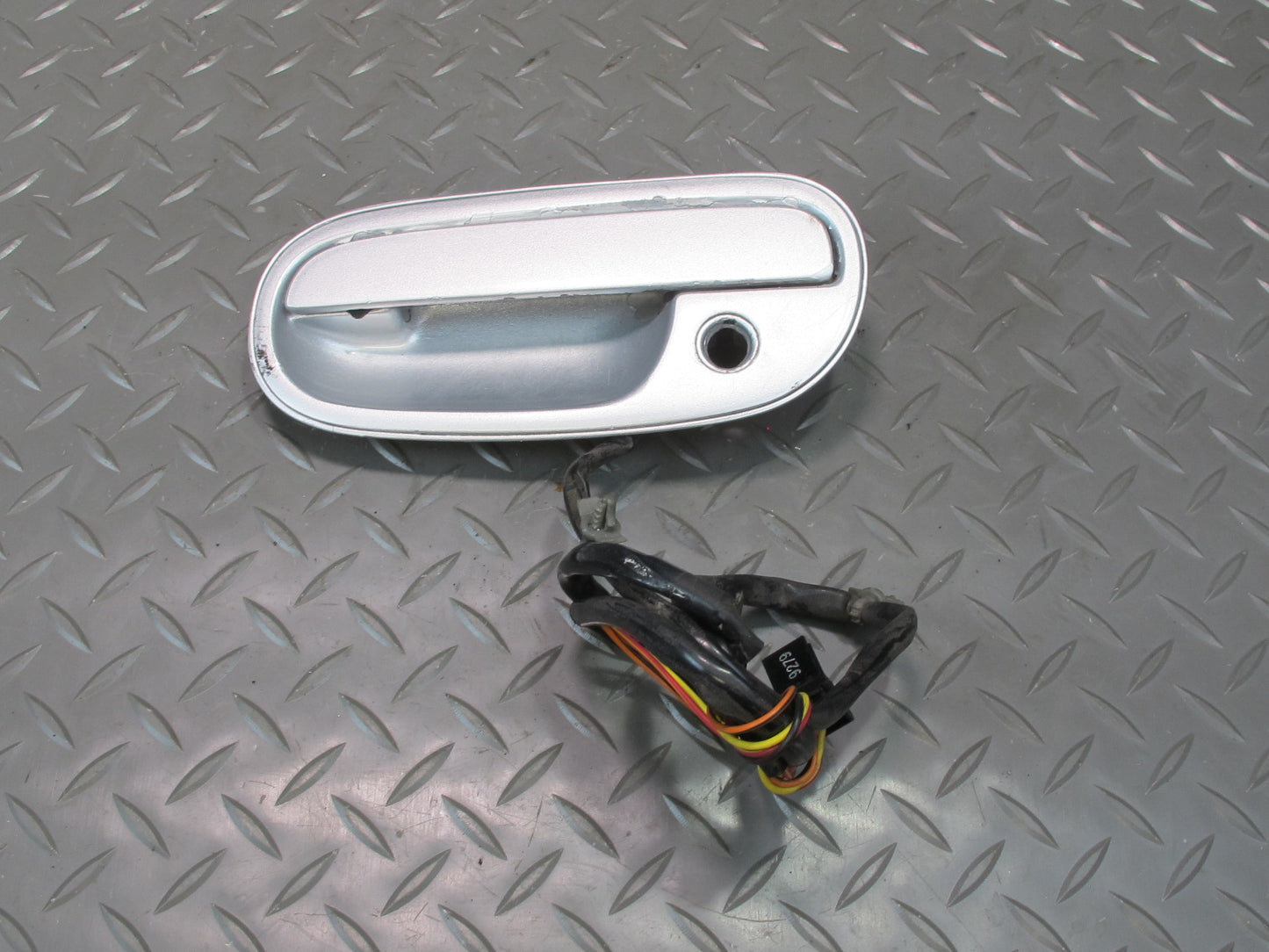 90-91 Nissan Z32 300ZX Set of 2 Left & Right Door Exterior Handle Silver OEM