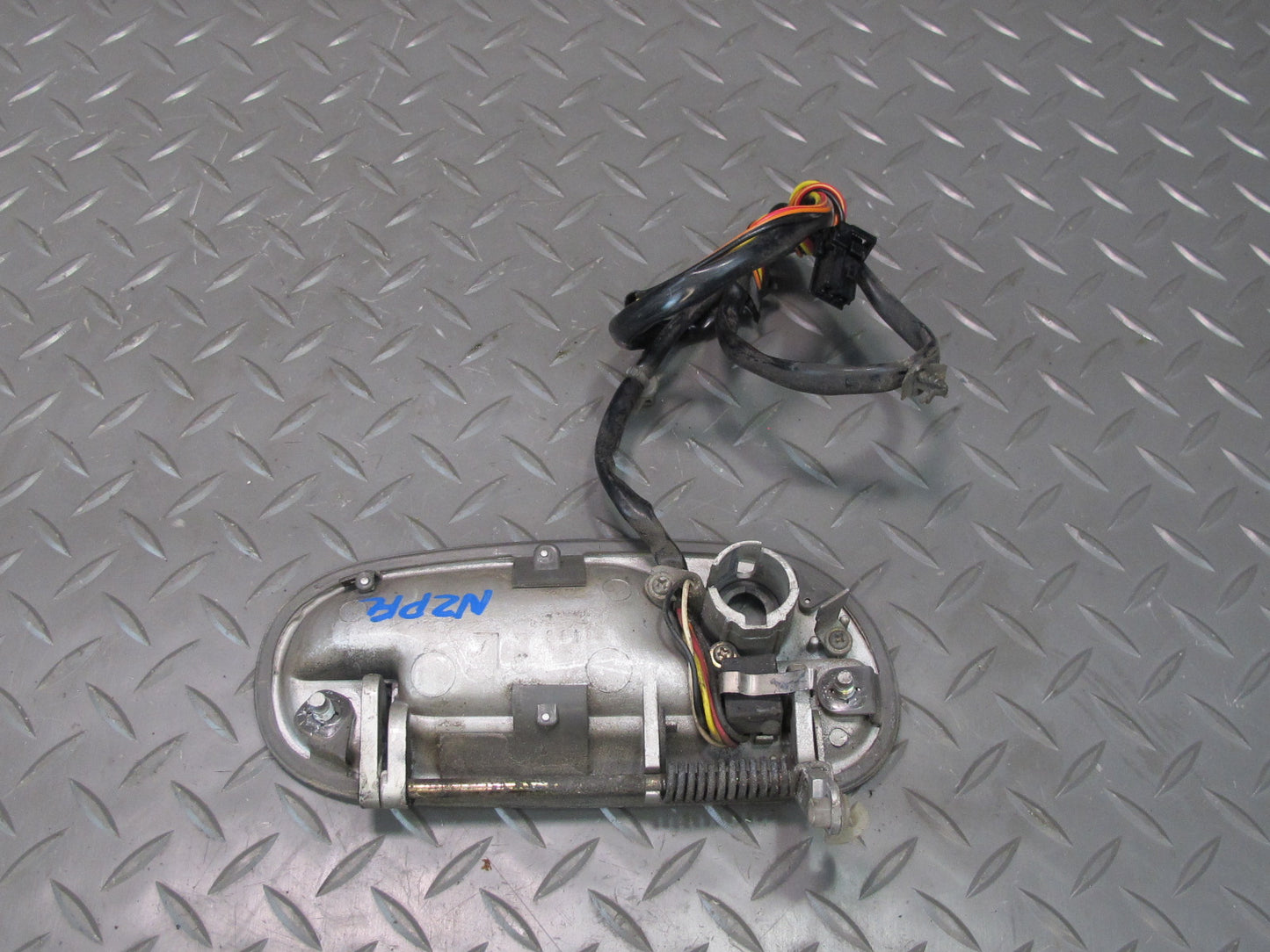 90-91 Nissan Z32 300ZX Set of 2 Left & Right Door Exterior Handle Silver OEM