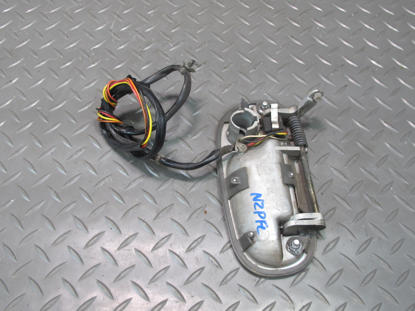 90-91 Nissan Z32 300ZX Set of 2 Left & Right Door Exterior Handle Silver OEM