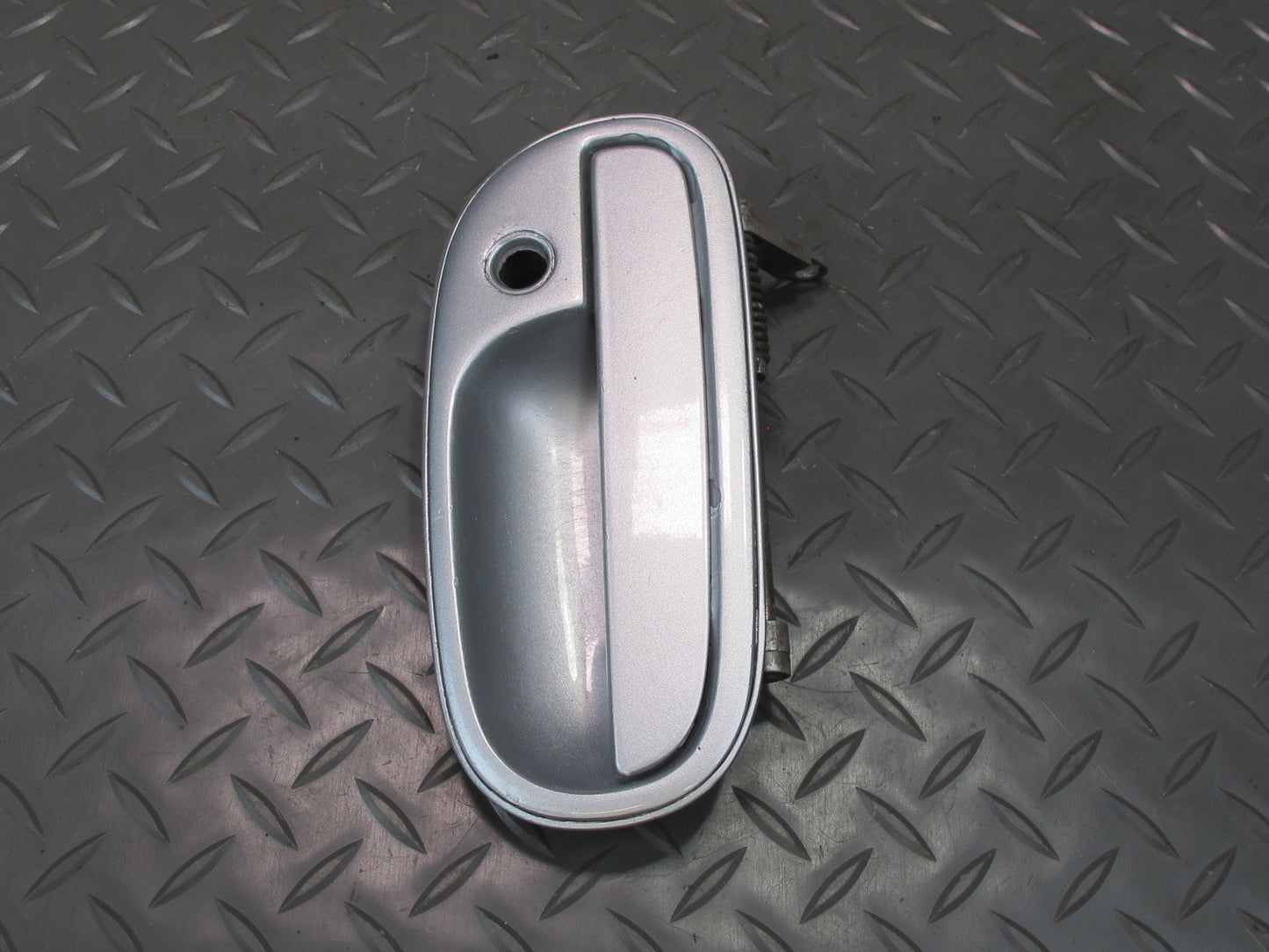 90-91 Nissan Z32 300ZX Set of 2 Left & Right Door Exterior Handle Silver OEM