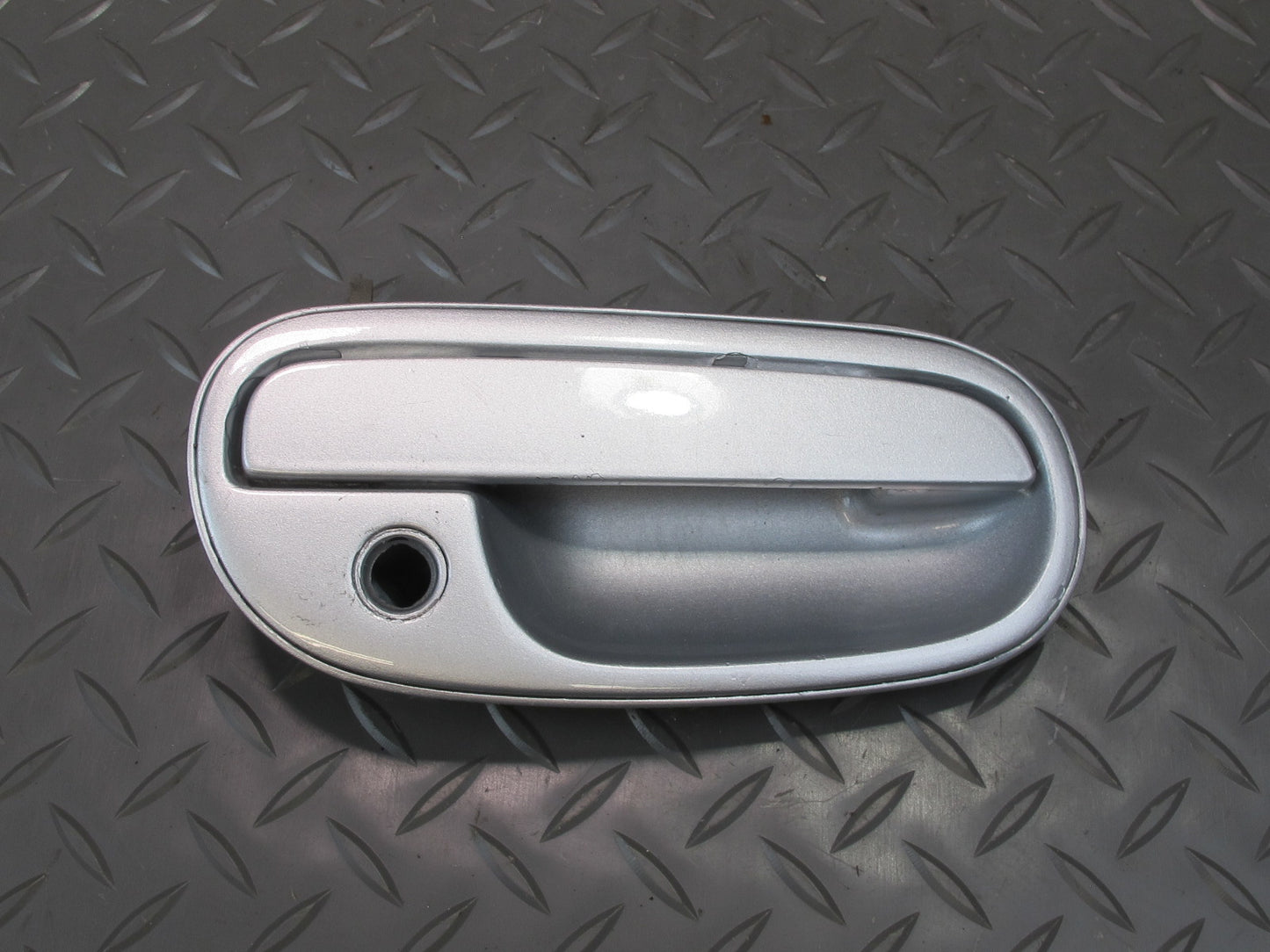 90-91 Nissan Z32 300ZX Set of 2 Left & Right Door Exterior Handle Silver OEM
