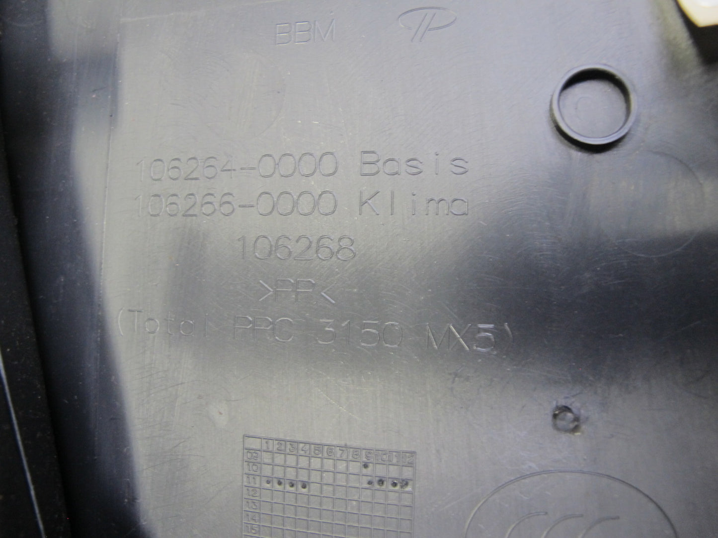 11-18 Porsche Cayenne 958 Right Left Side Upper B Pillar Trim Cover Panel Set