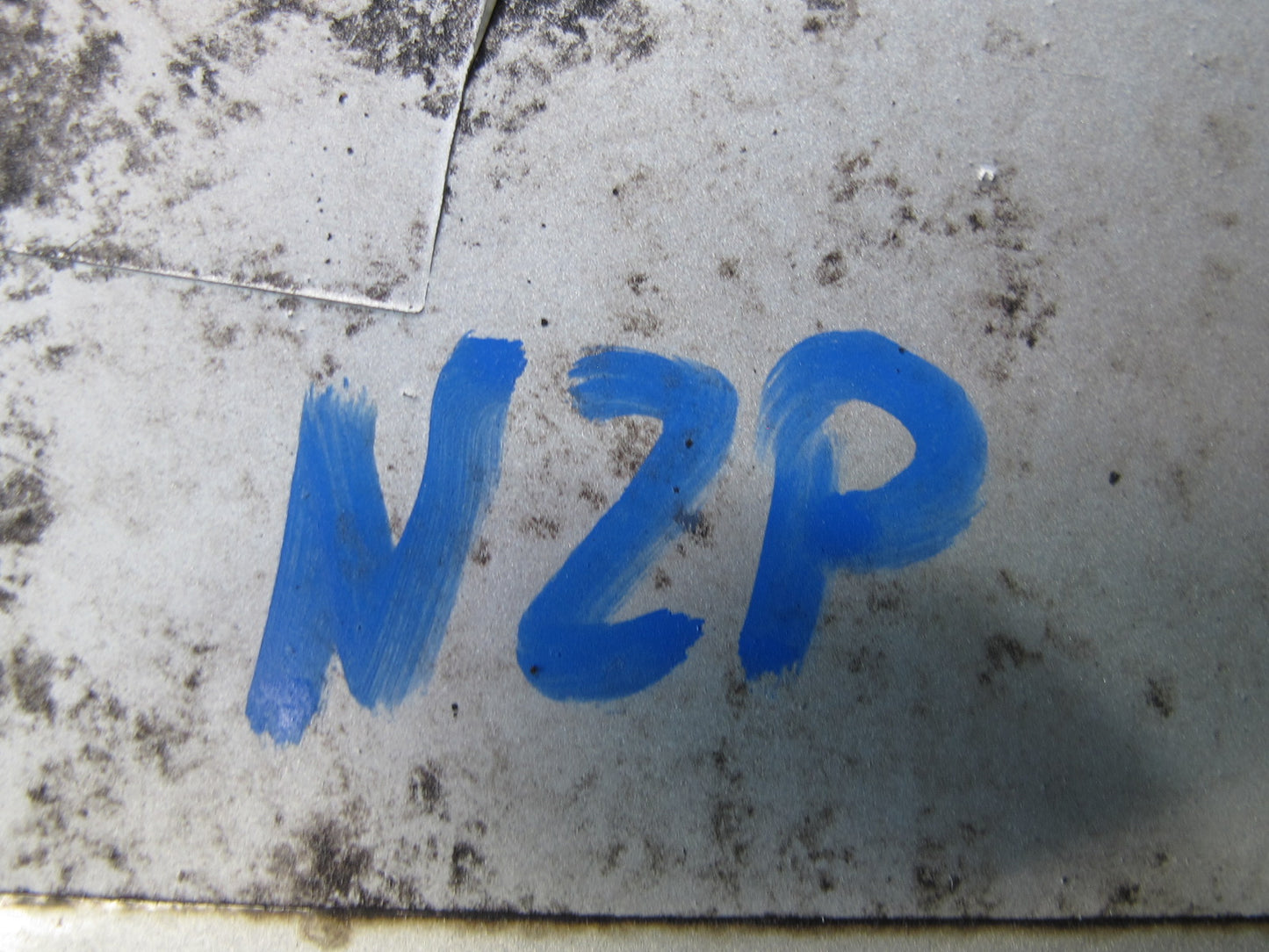 90-96 Nissan Z32 300ZX 2+2 Fuel Filler Door Lid Cover Silver Metallic OEM