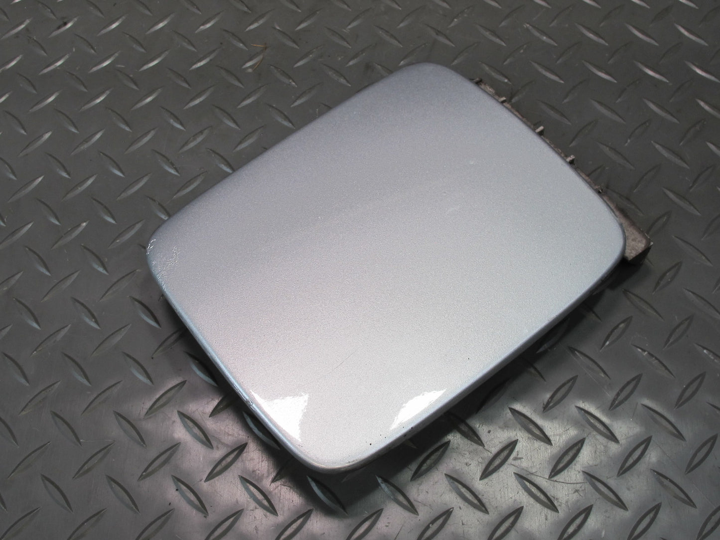 90-96 Nissan Z32 300ZX 2+2 Fuel Filler Door Lid Cover Silver Metallic OEM