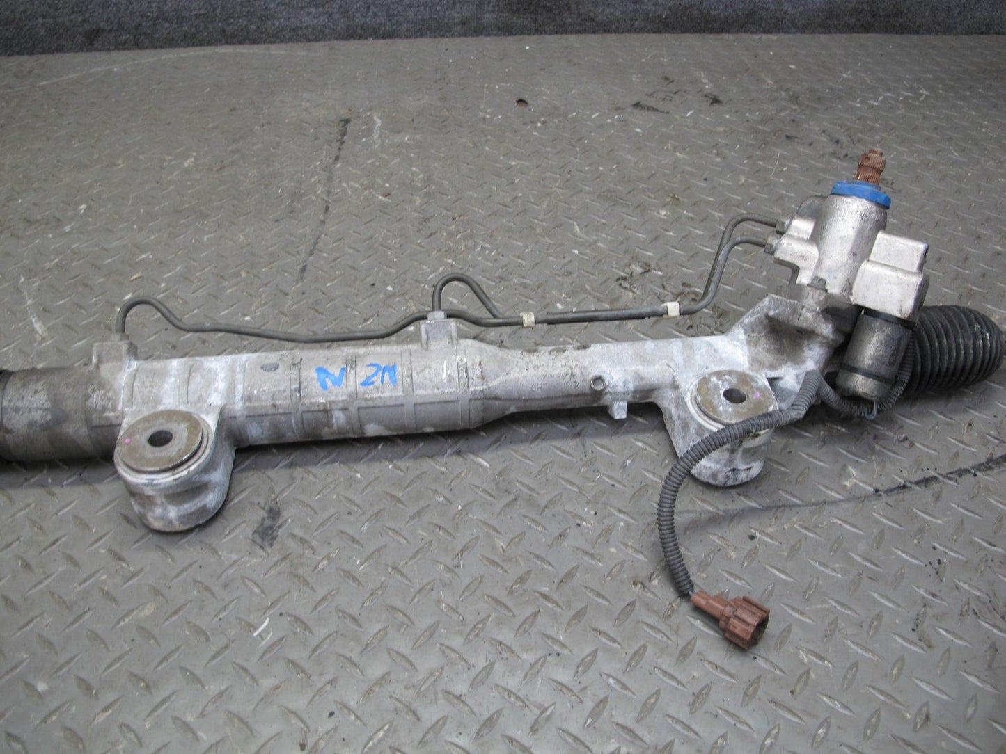 09-14 Nissan 370Z Z34 Power Steering Rack & Pinion Assembly 98K Miles OEM