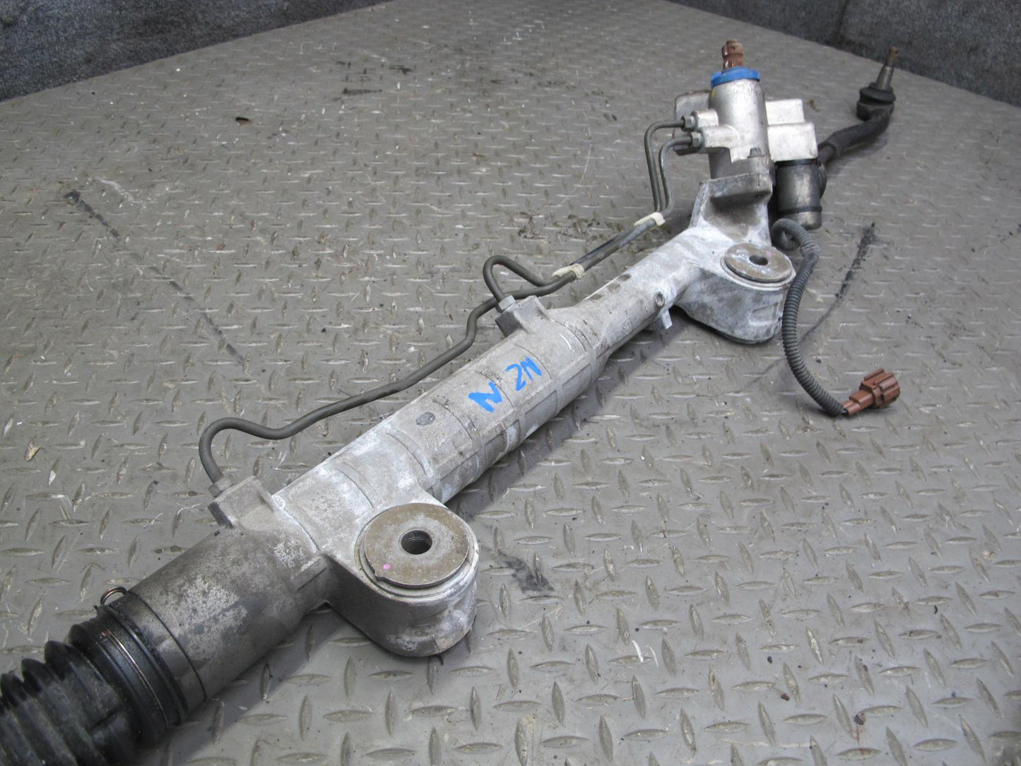 09-14 Nissan 370Z Z34 Power Steering Rack & Pinion Assembly 98K Miles OEM