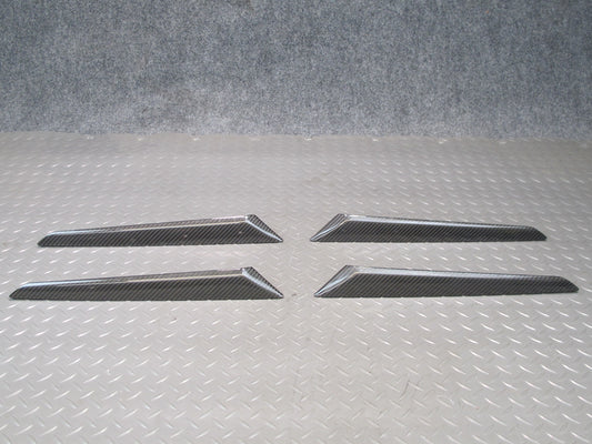 17-20 Maserati Levante M161 Front Rear Door Left & Right Trim Cover Carbon Set