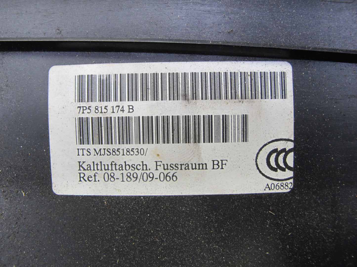 2011-2018 Porsche Cayenne 958 Under Dash Left & Right Side Footwell Cover Set