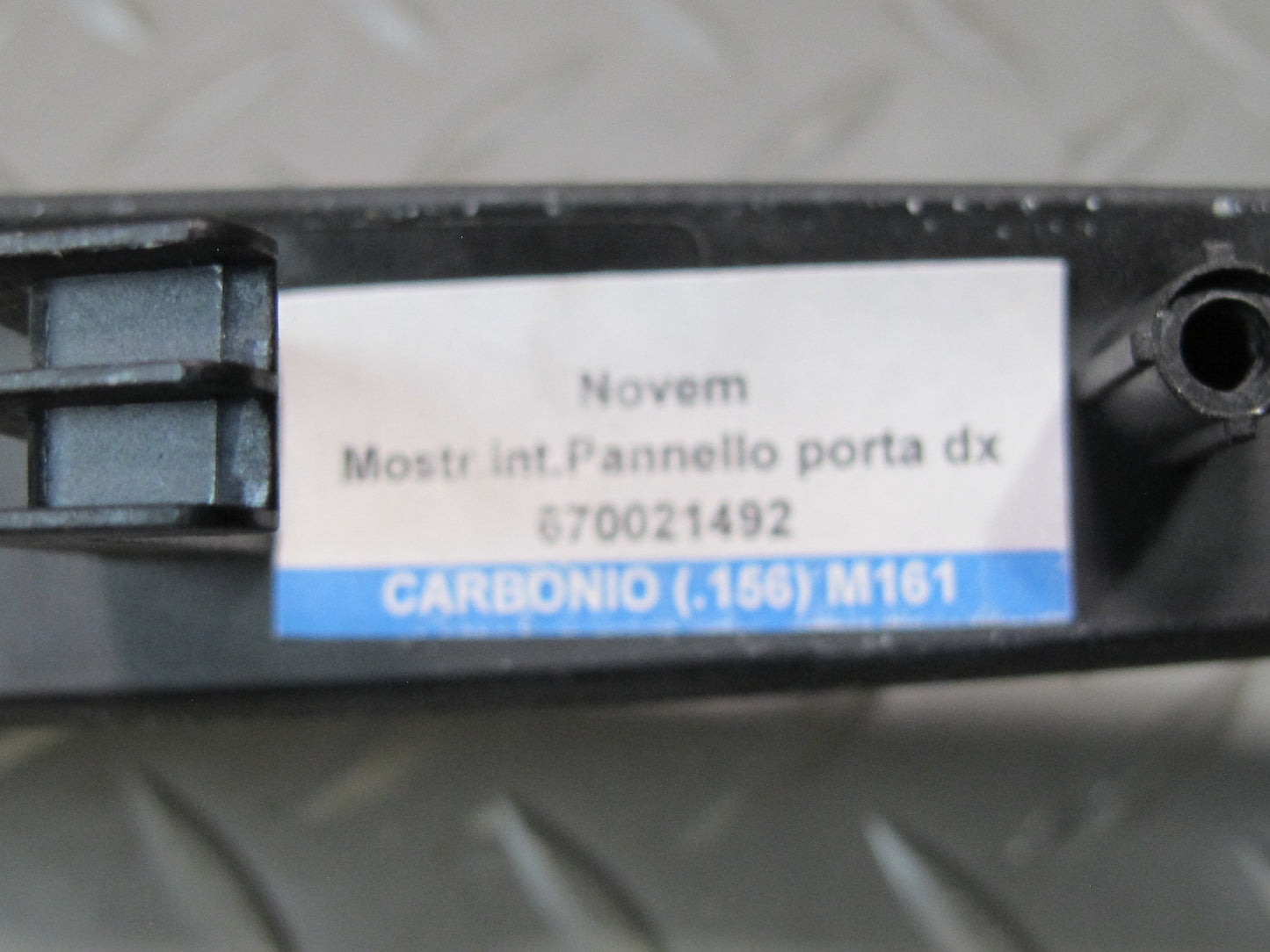 17-20 Maserati Levante M161 Front Rear Door Left & Right Trim Cover Carbon Set