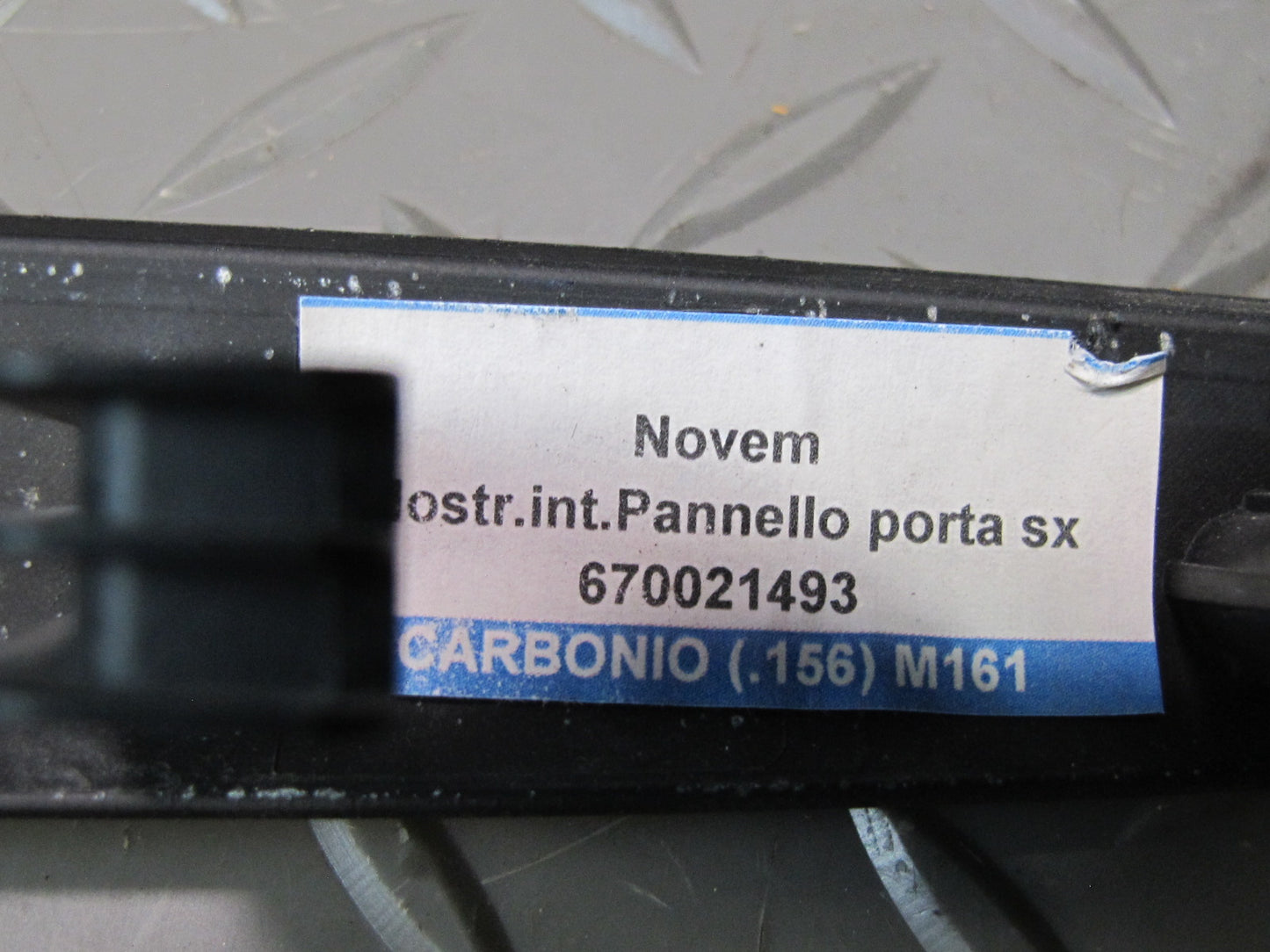 17-20 Maserati Levante M161 Front Rear Door Left & Right Trim Cover Carbon Set