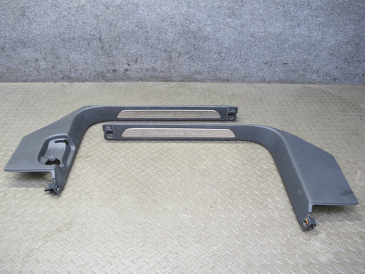 2011-2018 Porsche Cayenne 958 Front Left & Right Sill Scuff Plate Kick Panel Set