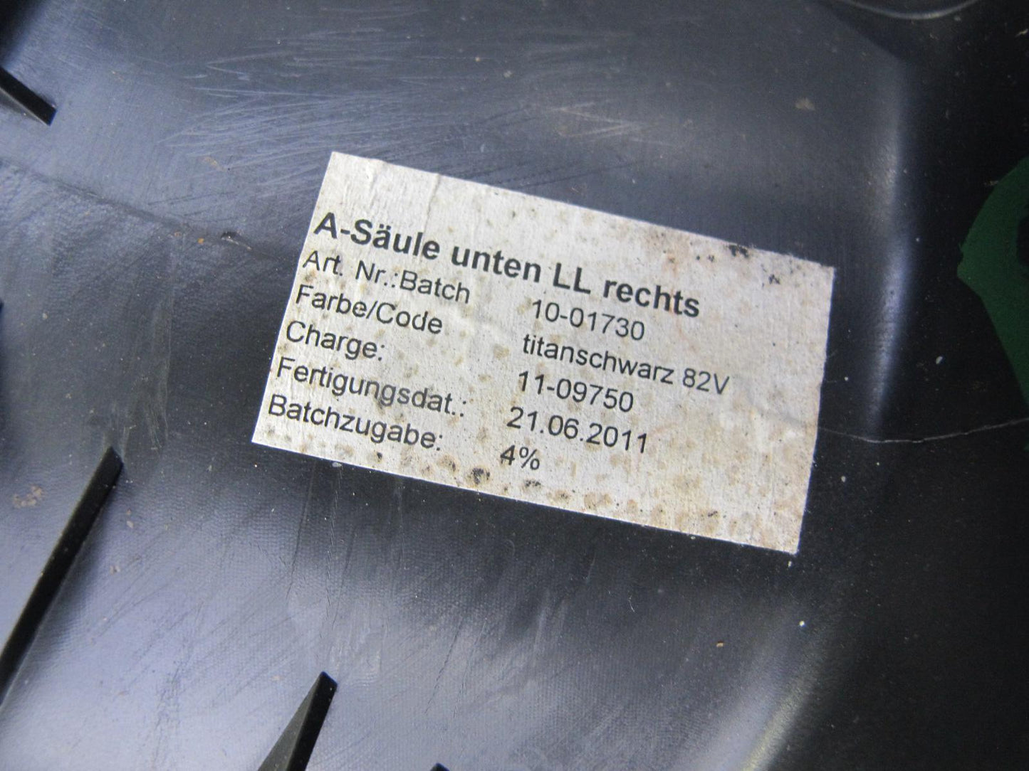 2011-2018 Porsche Cayenne 958 Front Left & Right Sill Scuff Plate Kick Panel Set