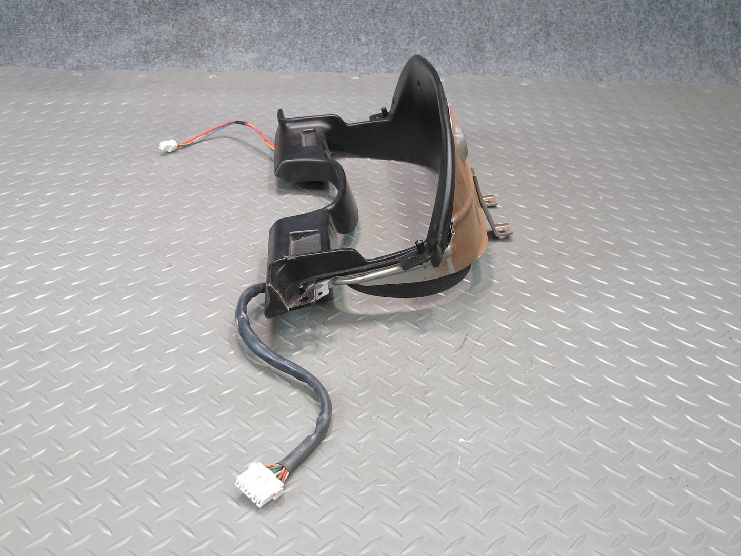 1990 Nissan Z32 300ZX NA Instrument Cluster Speedometer Trim w Warning Board OEM