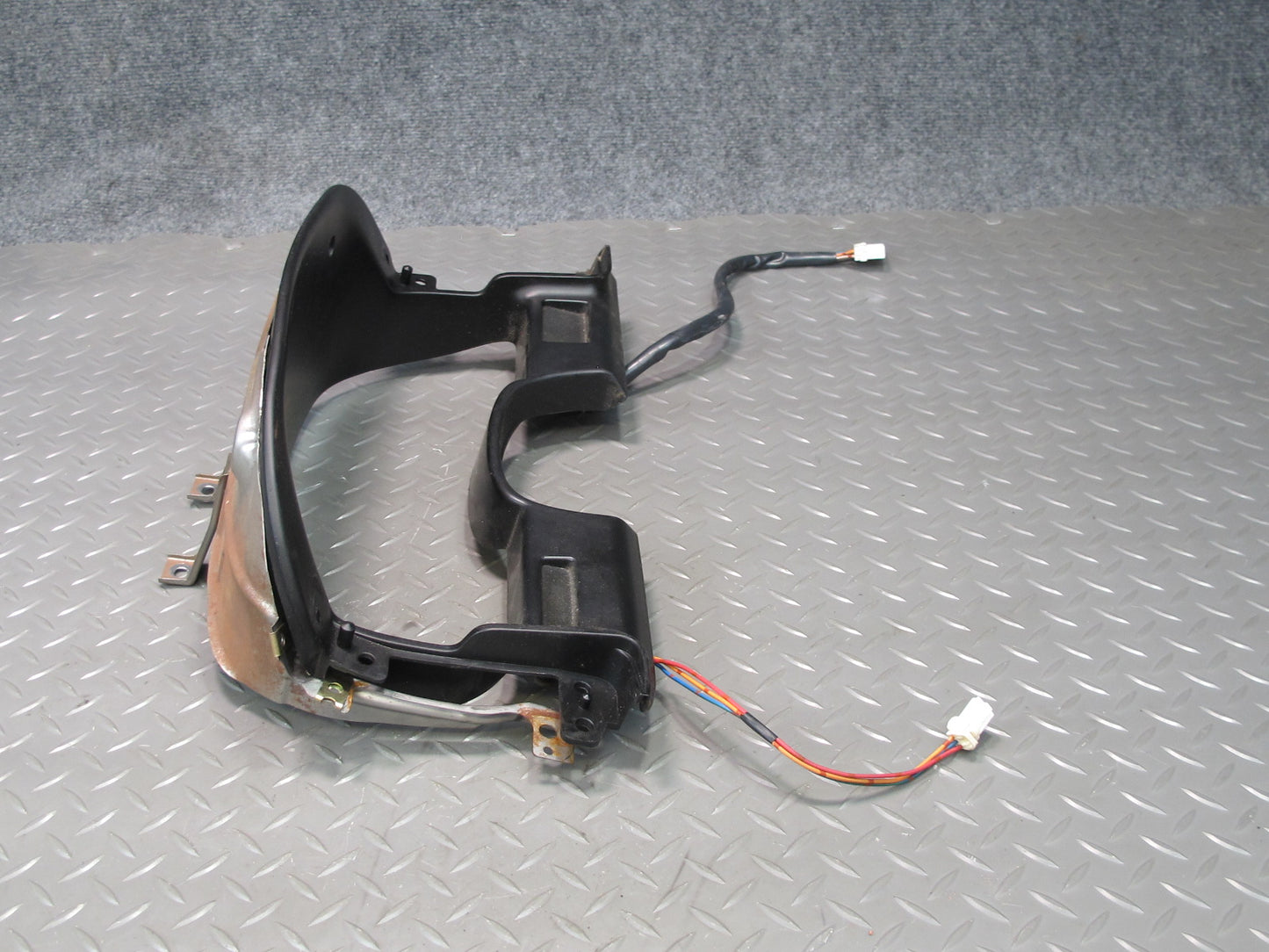 1990 Nissan Z32 300ZX NA Instrument Cluster Speedometer Trim w Warning Board OEM