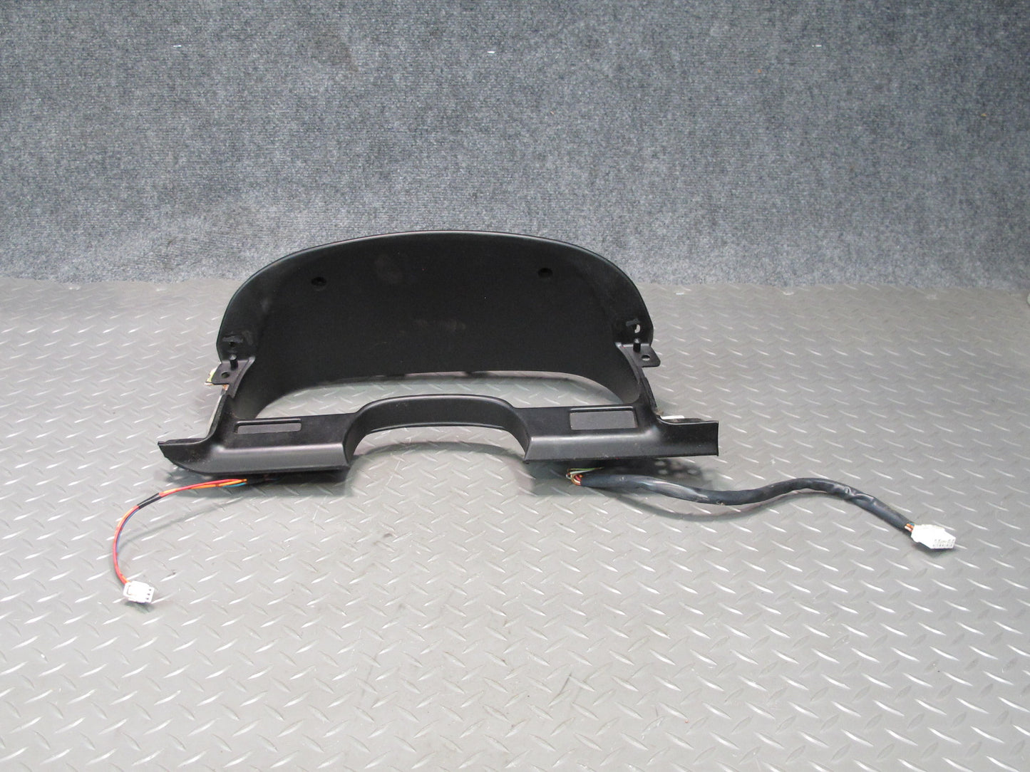 1990 Nissan Z32 300ZX NA Instrument Cluster Speedometer Trim w Warning Board OEM