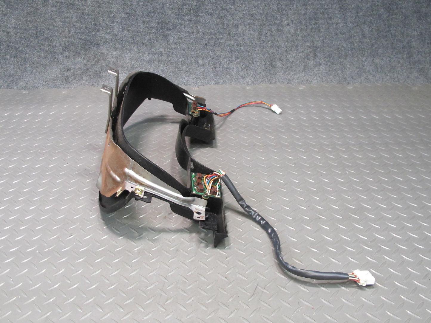 1990 Nissan Z32 300ZX NA Instrument Cluster Speedometer Trim w Warning Board OEM