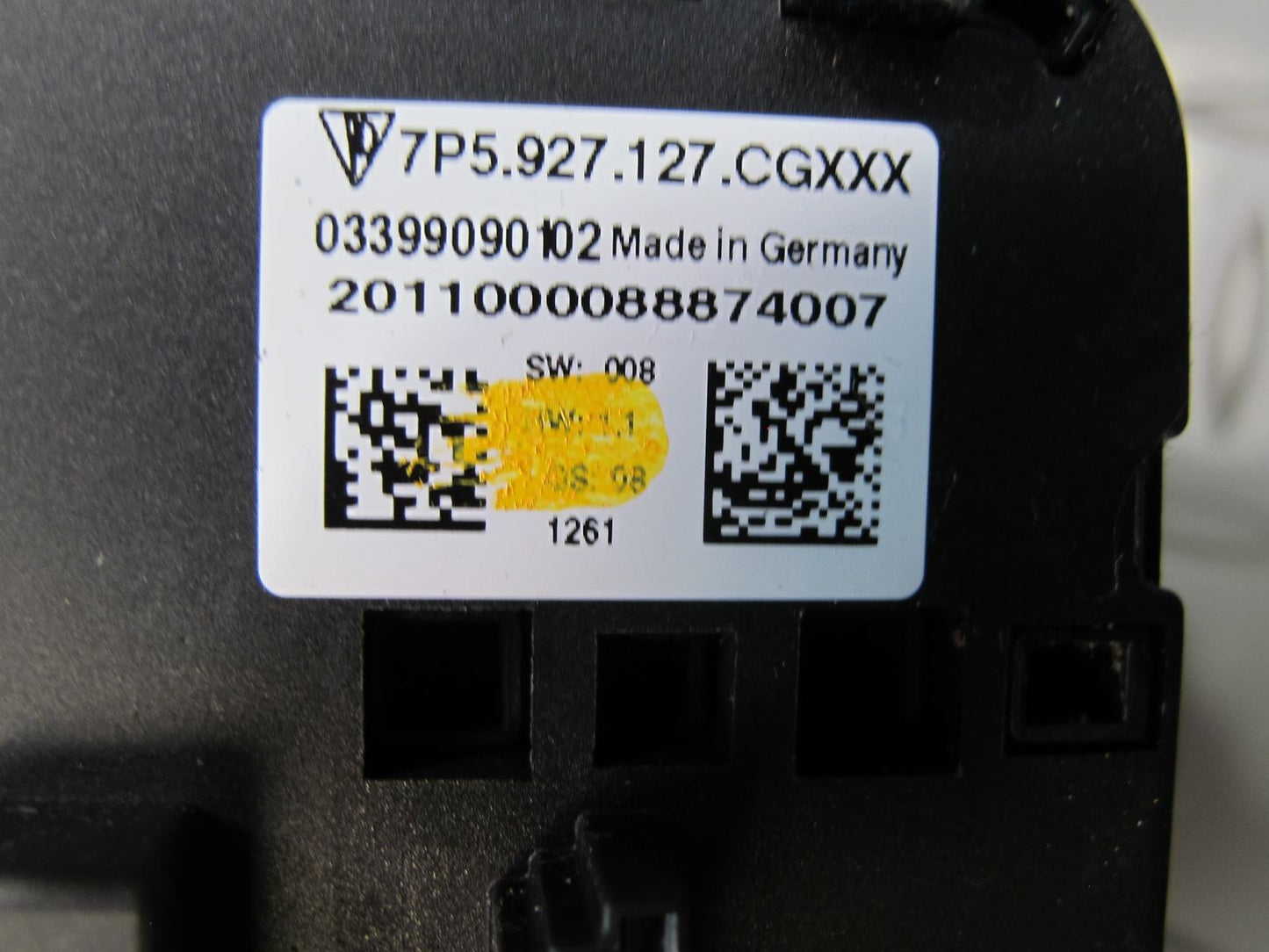 2011-2014 Porsche Cayenne 958 Suspension Mode Control Selector Switch Panel