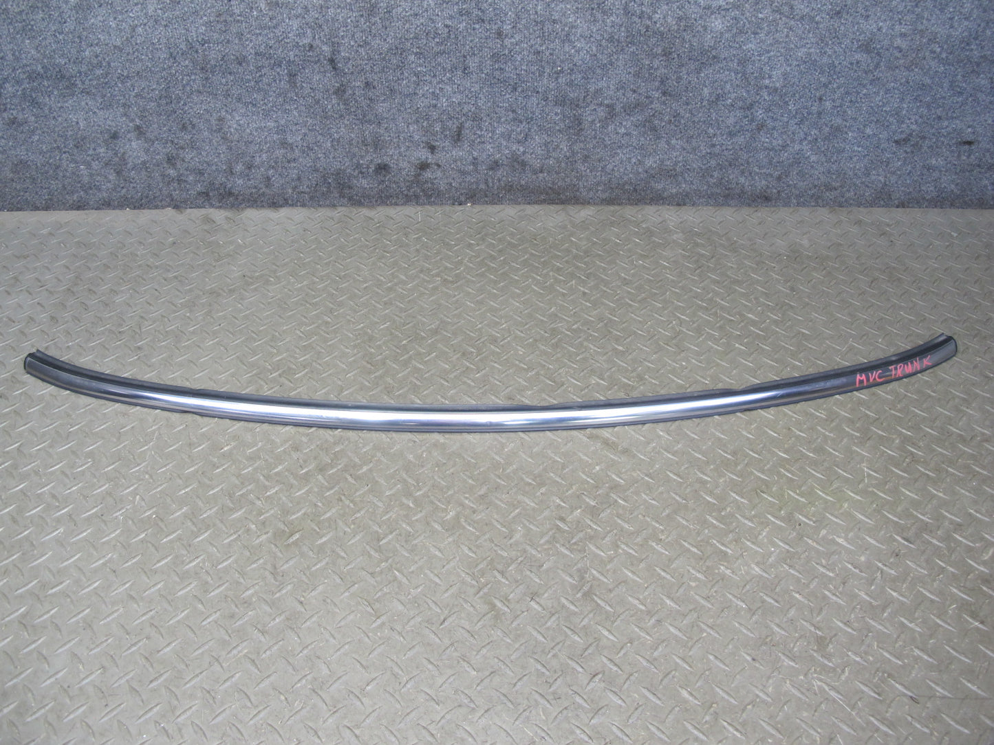 11-16 Mini Cooper R60 Countryman Rear Trunk Center Chrome Trim Molding OEM