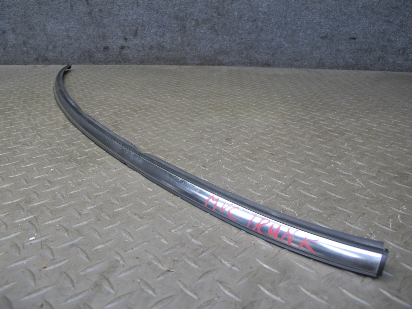 11-16 Mini Cooper R60 Countryman Rear Trunk Center Chrome Trim Molding OEM