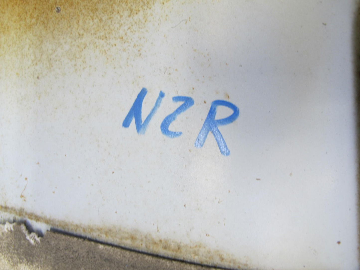 75-78 Datsun S30 280Z Front Hood Wiper Vent Cowl Trim Panel Yellow OEM