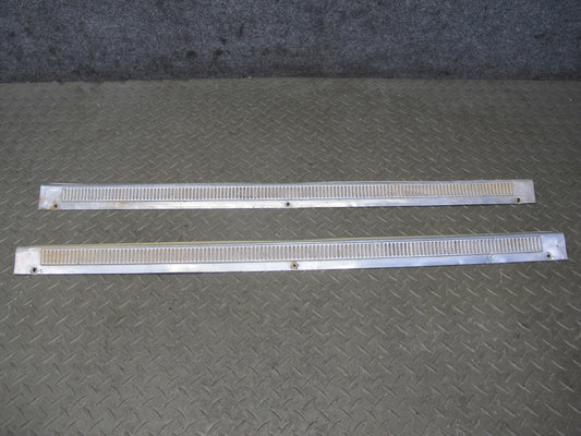 75-78 Datsun S30 280Z 2+2 Set of 2 Left & Right Door Sill Scuff Plate OEM