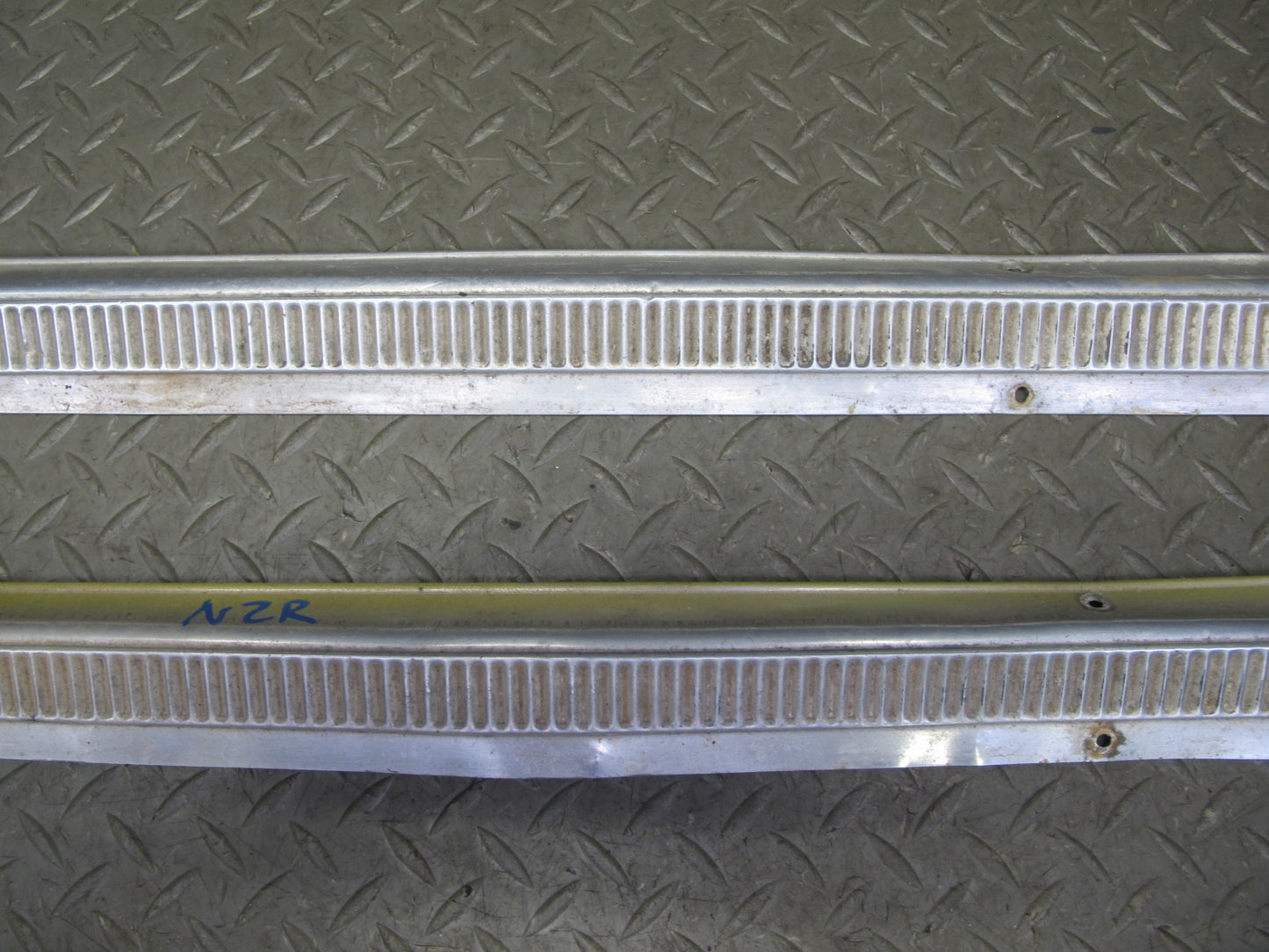 75-78 Datsun S30 280Z 2+2 Set of 2 Left & Right Door Sill Scuff Plate OEM