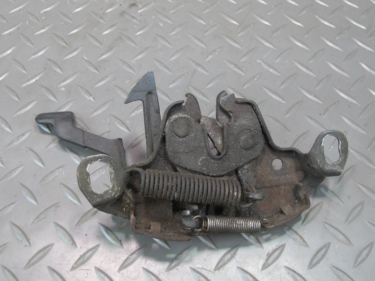 90-96 Nissan Z32 300ZX Coupe Front Hood Lock Latch w Release Cable Set OEM