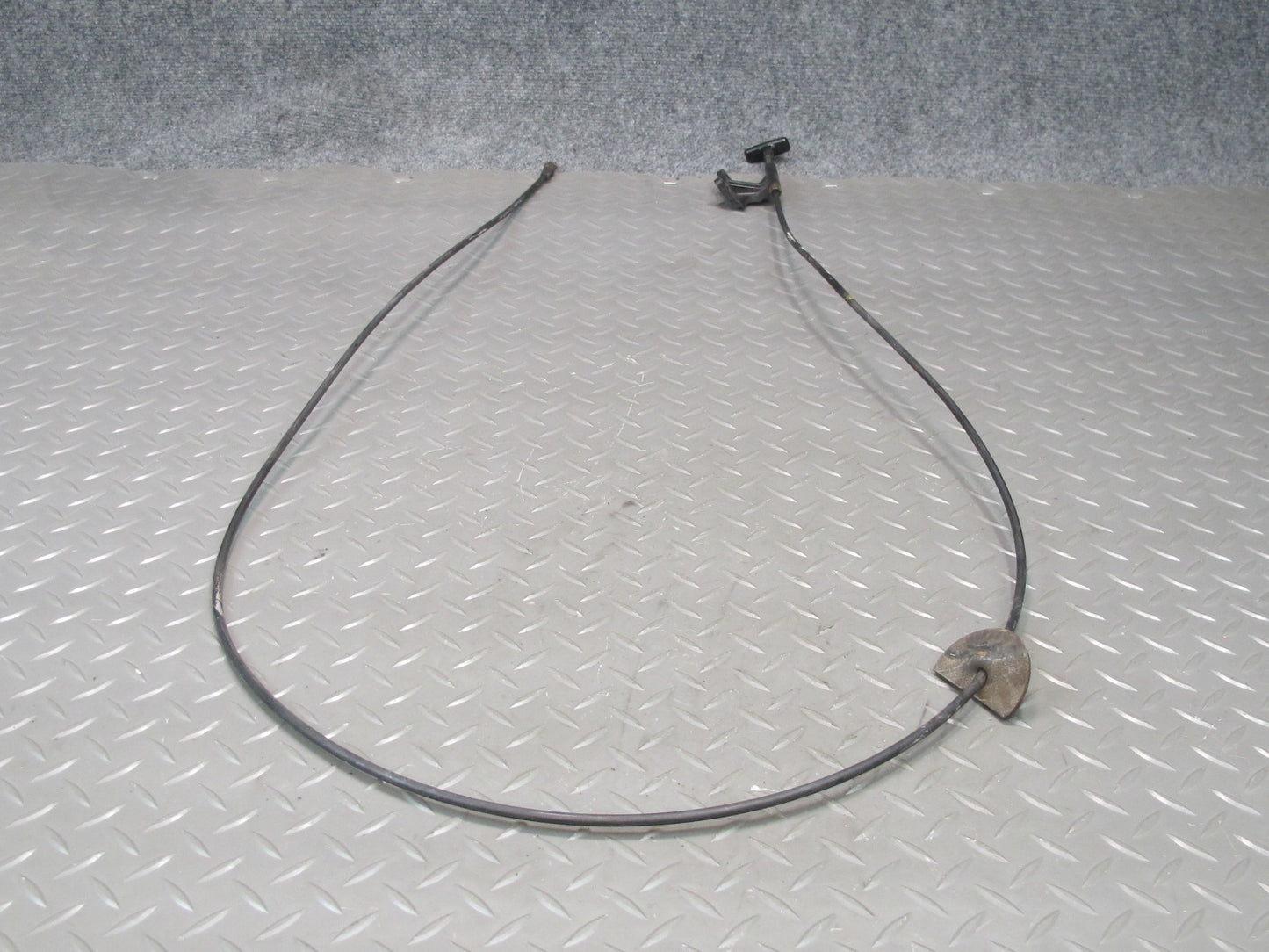 90-96 Nissan Z32 300ZX Coupe Front Hood Lock Latch w Release Cable Set OEM