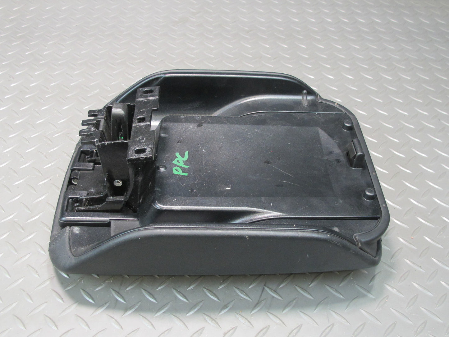 2011-2018 Porsche Cayenne 958 Center Console Lid Armrest Cover Leather Black