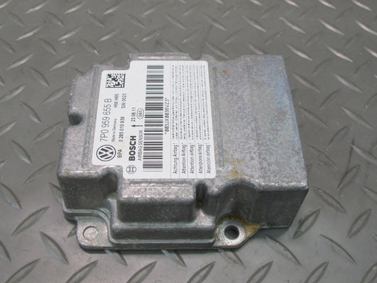 11-14 PORSCHE CAYENNE 958 SRS AIRBAG CONTROL MODULE UNIT 7P0959655B OEM