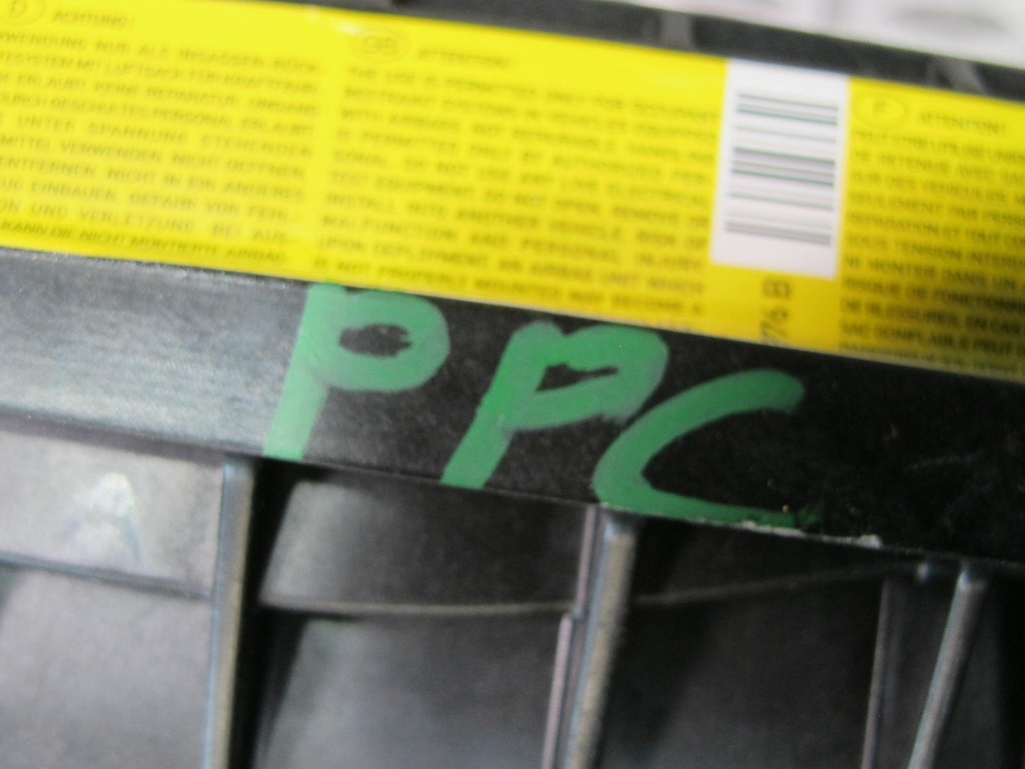 11-18 PORSCHE CAYENNE 958 FRONT RIGHT PASSENGER SIDE DASH SRS AIRBAG OEM