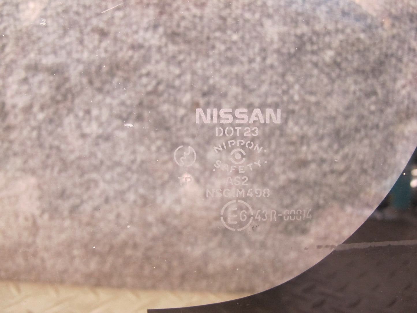 90-95 Nissan Z32 300ZX 2+2 Left Driver Door Glass Window OEM