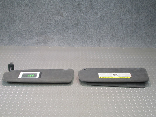 2011-2014 Porsche Cayenne 958 Front Right & Left Side Sun Visor Shade Black Set