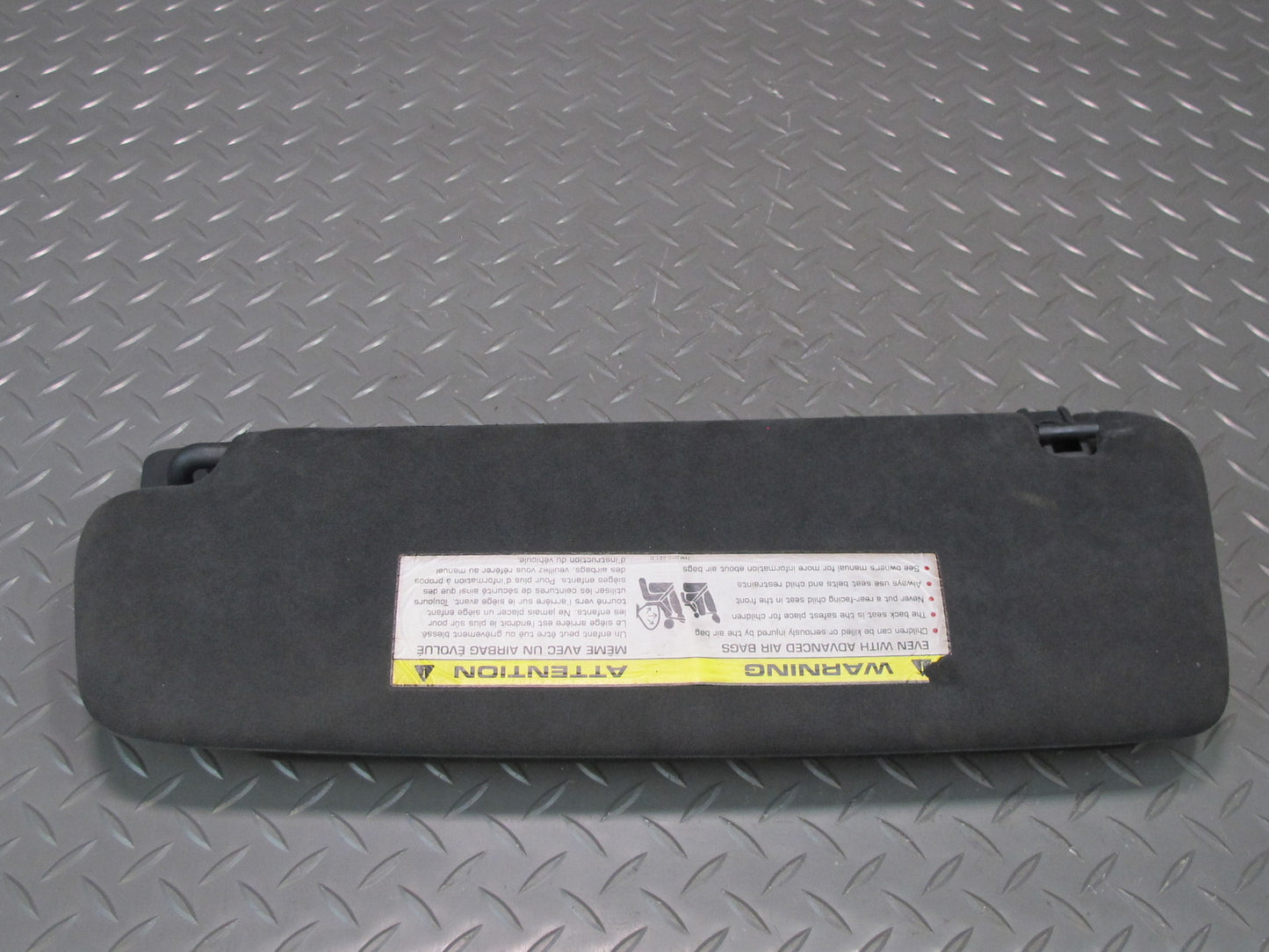 2011-2014 Porsche Cayenne 958 Front Right & Left Side Sun Visor Shade Black Set