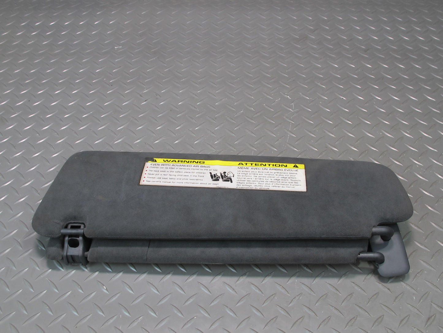 2011-2014 Porsche Cayenne 958 Front Right & Left Side Sun Visor Shade Black Set