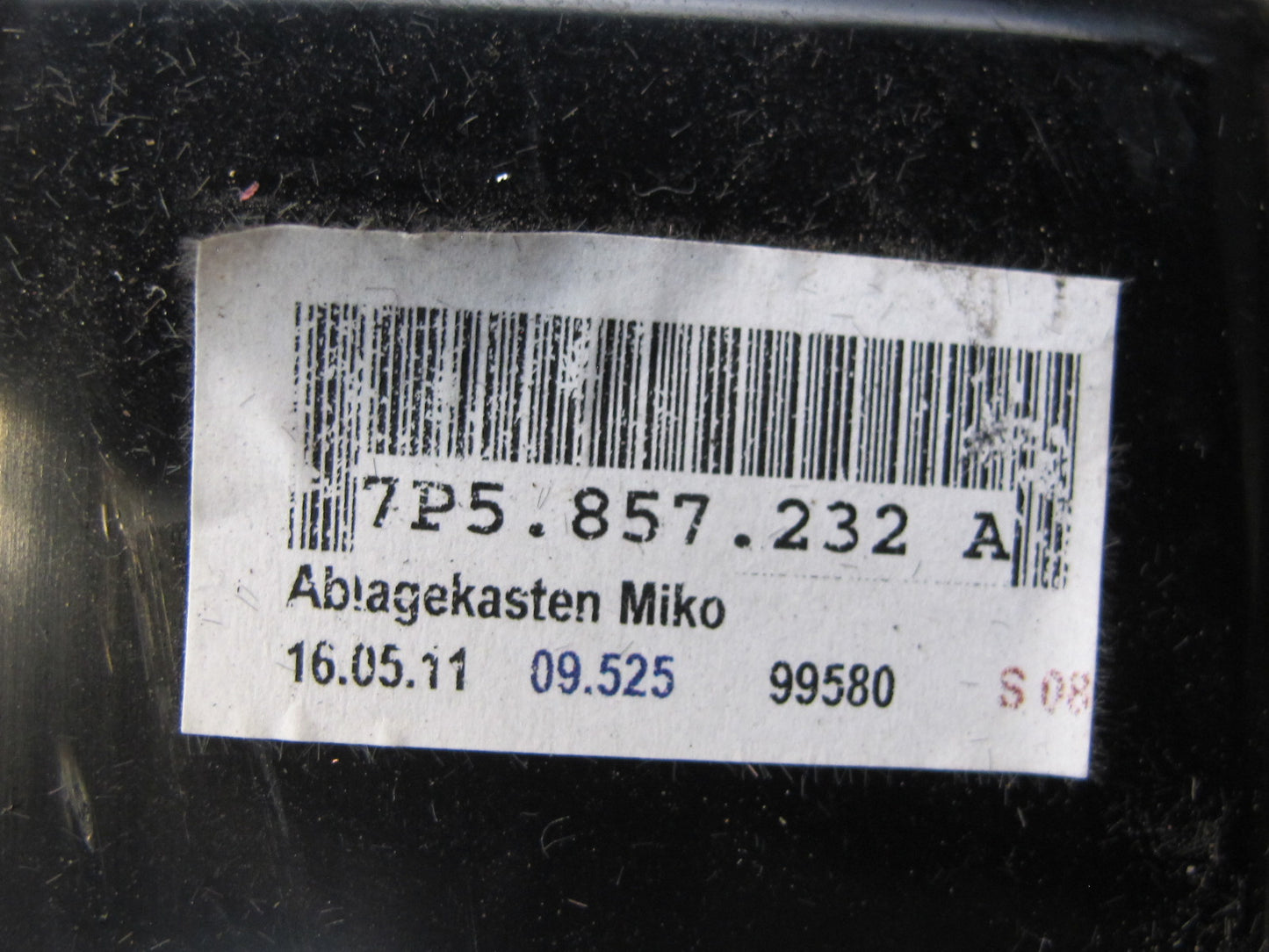 2011-2018 Porsche Cayenne 958 Center Console Storage Compartment Tray