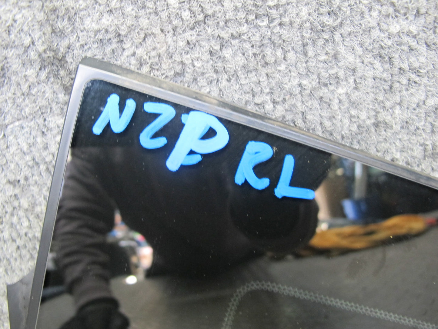 09-20 Nissan Z34 370Z Coupe Rear Left Quarter Window Glass OEM