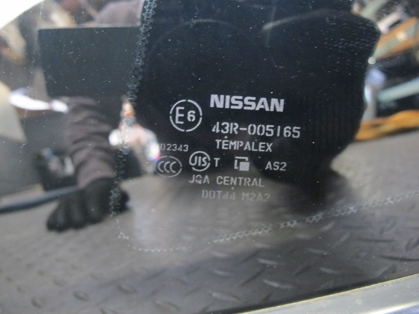 09-20 Nissan Z34 370Z Coupe Rear Left Quarter Window Glass OEM