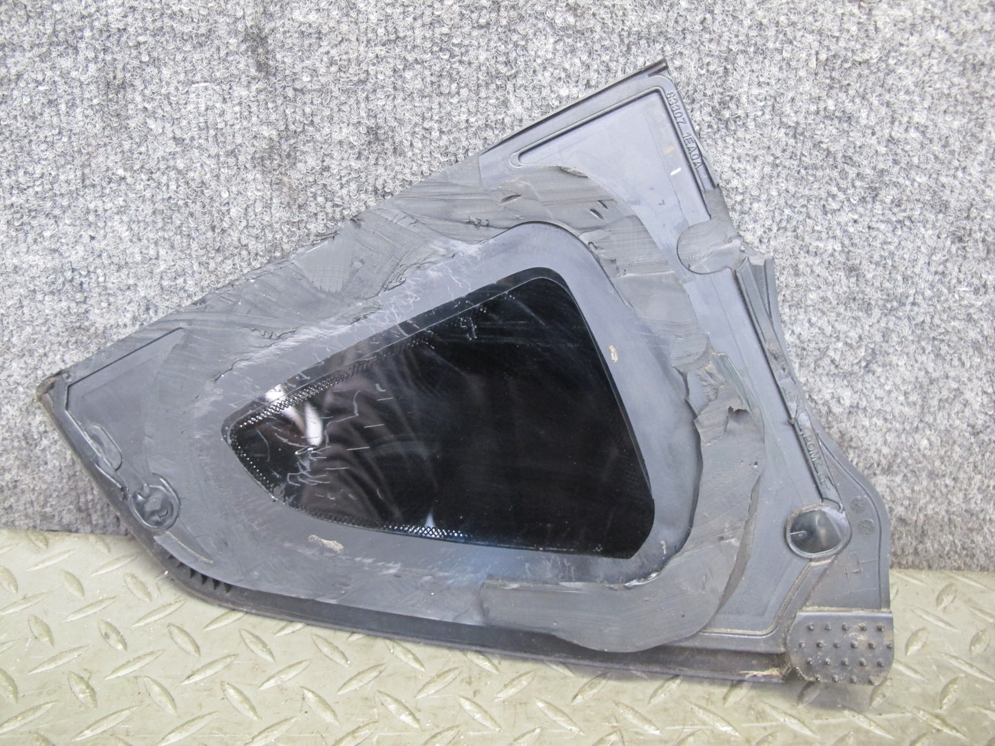 09-20 Nissan Z34 370Z Coupe Rear Left Quarter Window Glass OEM